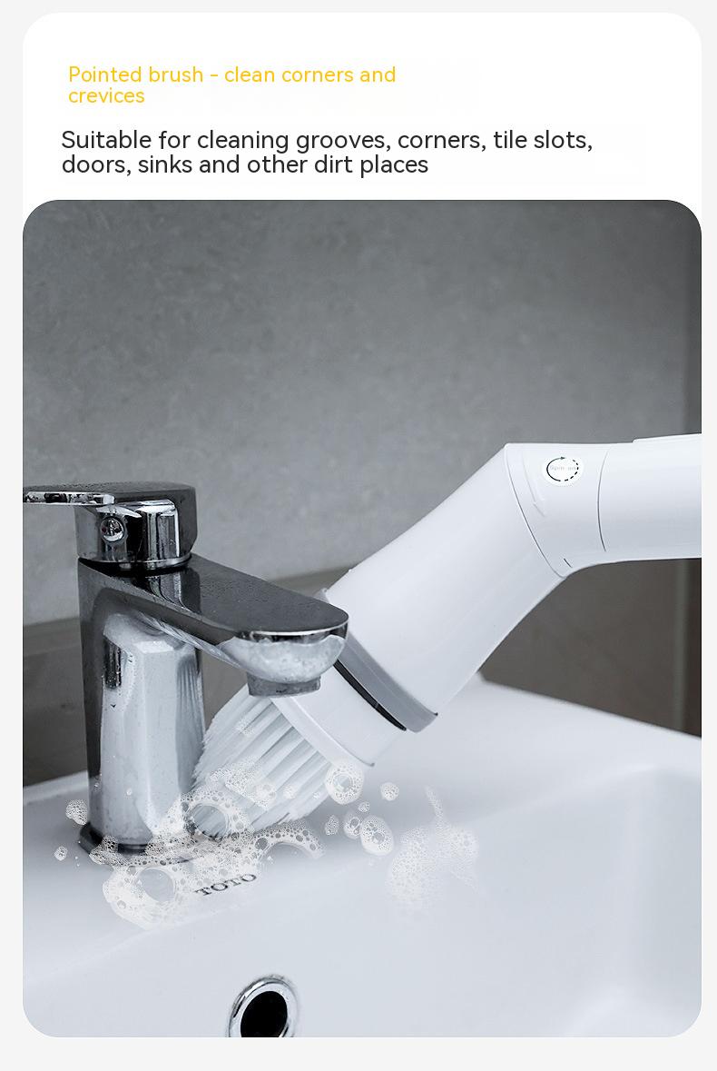 Cordless Electric Spin Scrubber