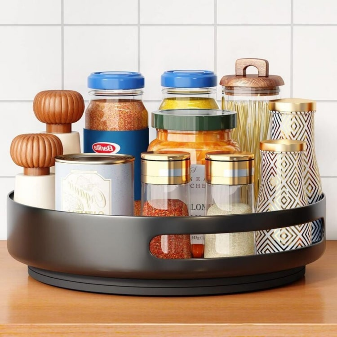 Rotating Spice Rack Turntable