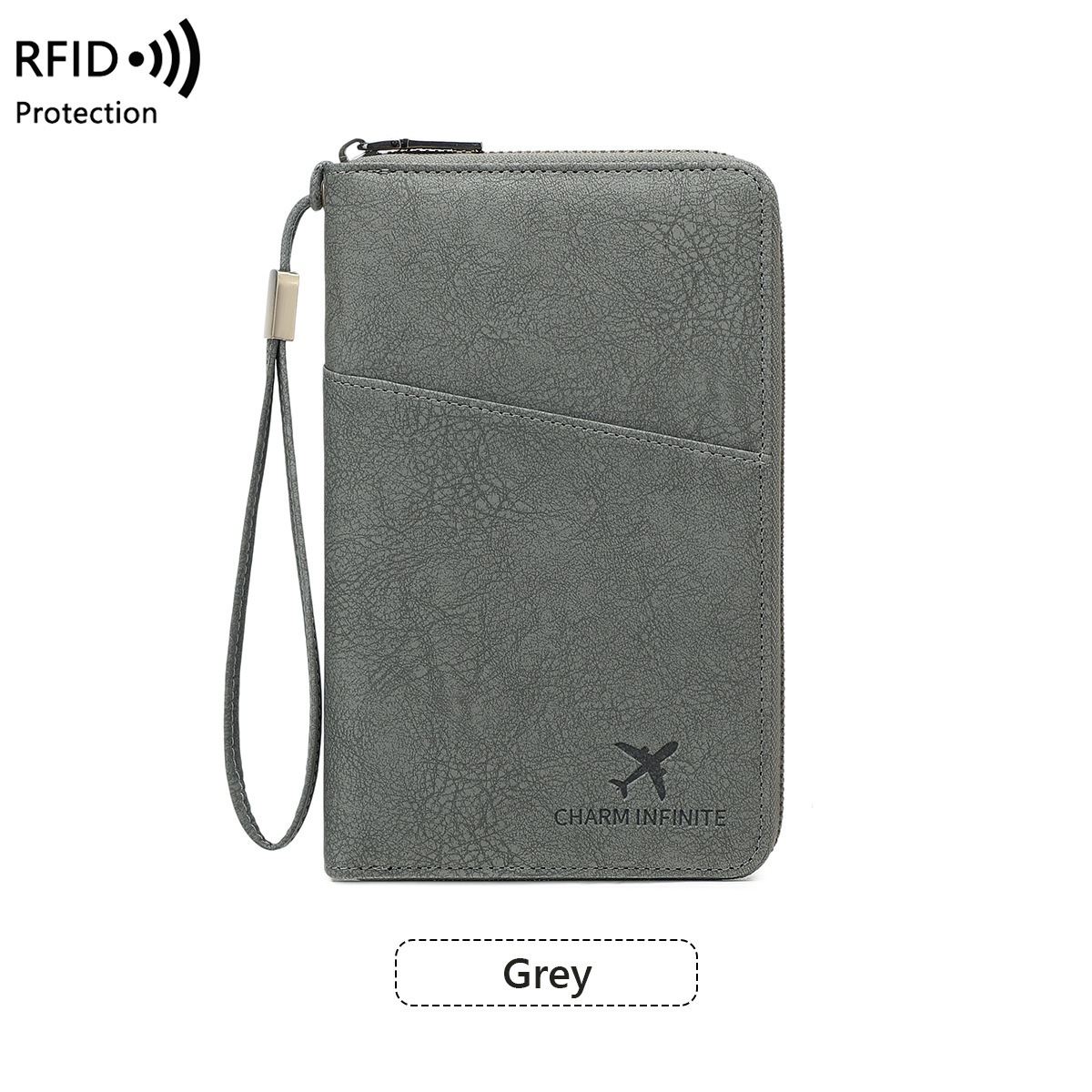 RFID-Blocking Passport Wallet