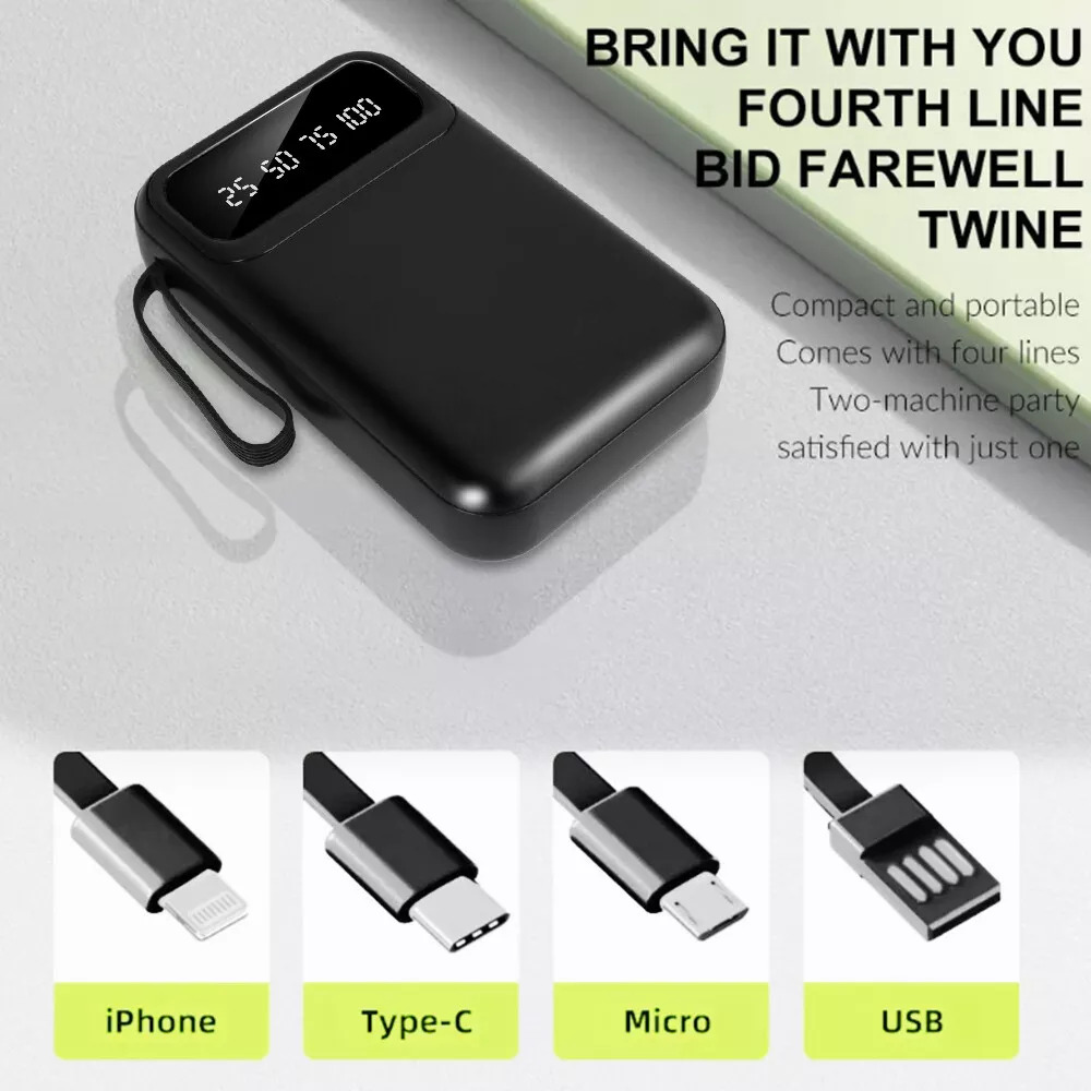 30,000mAh Fast-Charge Power Bank