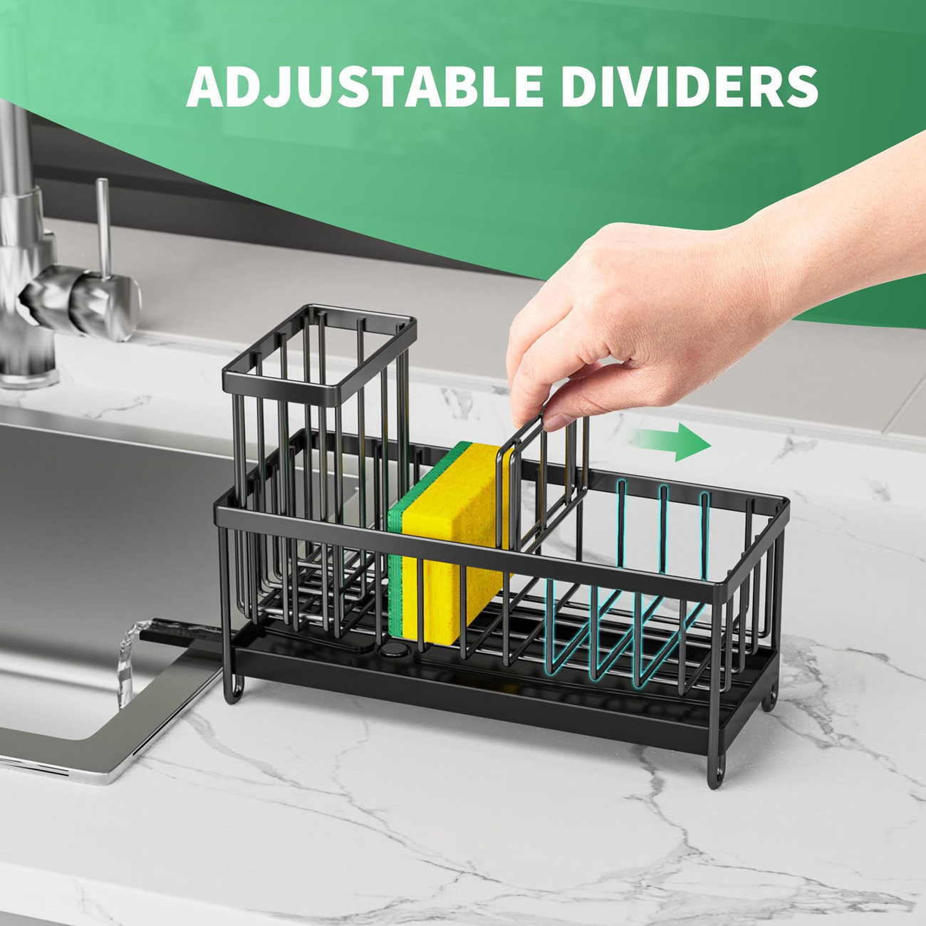 Over-Sink Caddy & Drying Rack