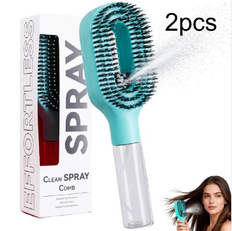 2-in-1 Misting Detangler Comb